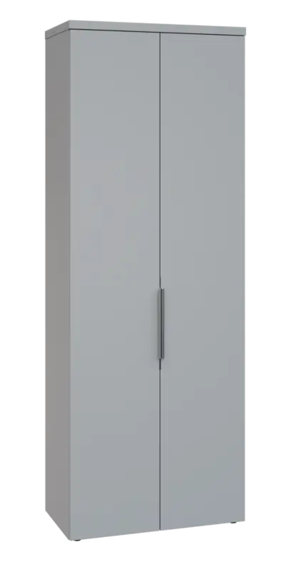 SIN 6 - 8D kancelářská skříň, 2-dveřová, 2170x800x400, šedá